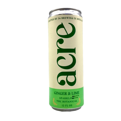 THC ACRE GINGER LIME 10 MG THC 10 MG CBD