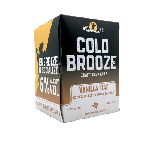 COLD BROOZE VANILLA OAT 4pk 12oz. Cans