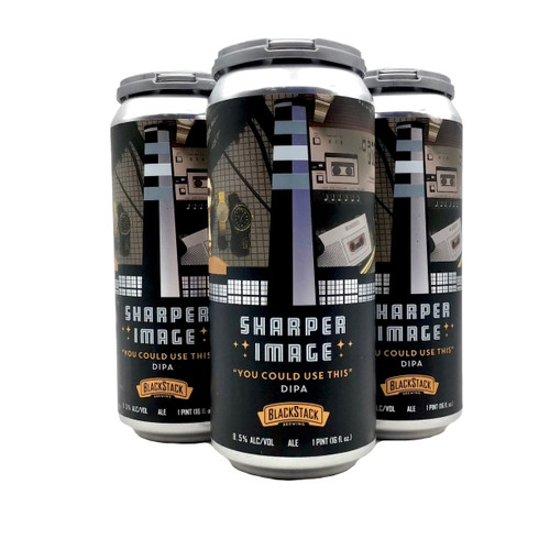 BLACK STACK SHARPER IMAGE YOU COULD USE THIS DIPA 4pk 16oz. Cans