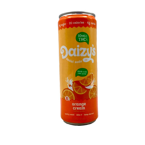 THC DAIZY'S ORANGE CREAM 10 MG THC