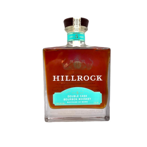 HILLROCK DOUBLE CASK BOURBON 5 YEAR OLD BOTTLED IN BOND 750ml