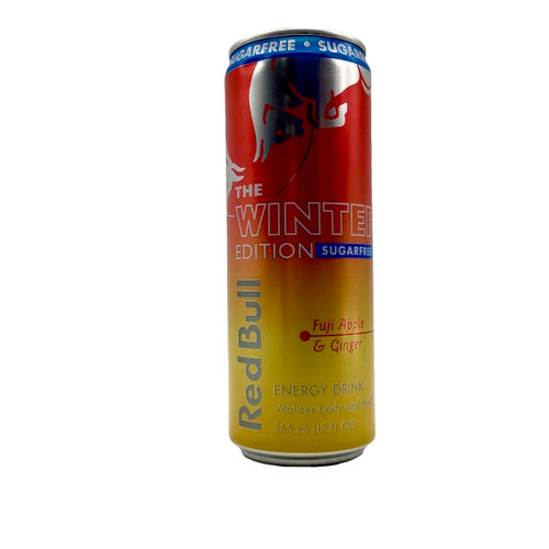 RED BULL SUGAR FREE FUJI APPLE & GINGER 355ml