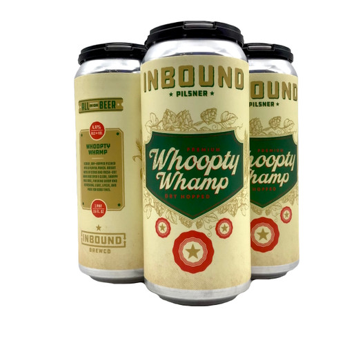 INBOUND WHOOPTY WHAMP PILSNER 4pk 16oz. Cans