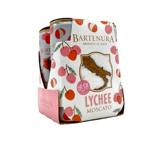 BARTENURA LYCHEE MOSCATO 4pk 250ml Cans