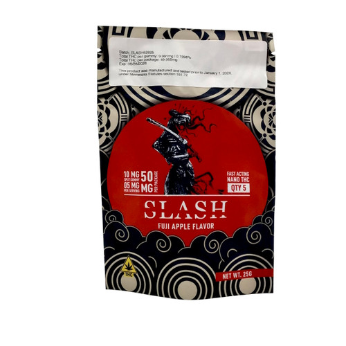 THC SLASH FUJI APPLE GUMMY 5 MG THC