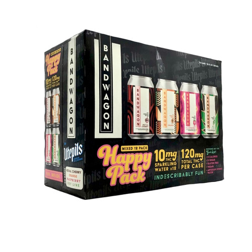 THC UTEPILS BANDWAGON VARIETY PACK 10 MG THC 12pk 12oz. Cans