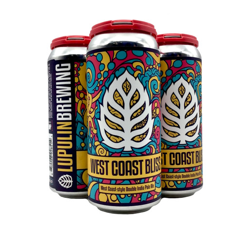LUPULIN BLISS WEST COAST IPA 4pk 16oz. Cans