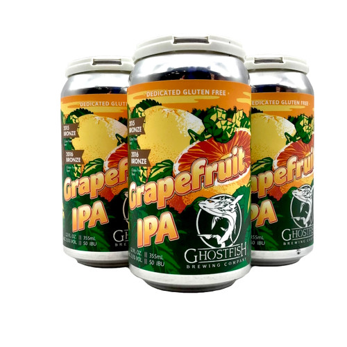 GHOSTFISH GRAPEFRUIT IPA GLUTEN FREE 4pk 12oz. Cans