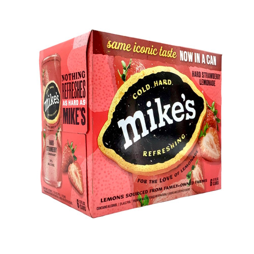 MIKES HARD STRAWBERRY LEMONADE 6pk 12oz. Cans