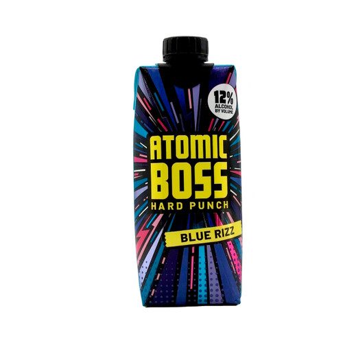ATOMIC BOSS HARD PUNCH BLUE RIZZ 500ml