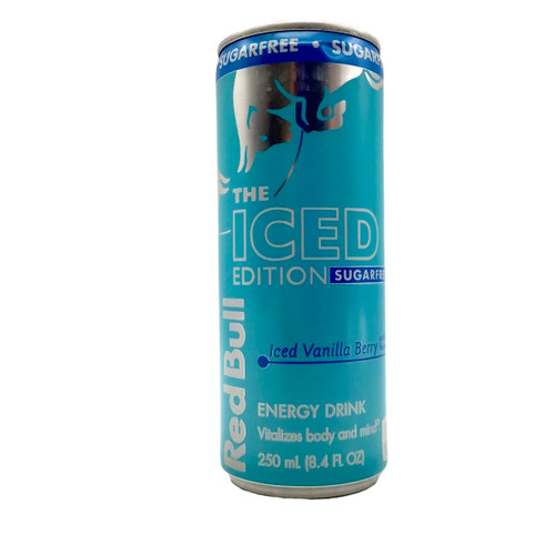 RED BULL ICED EDITION SUGAR FREE ICED VANILLA BERRY 250ml