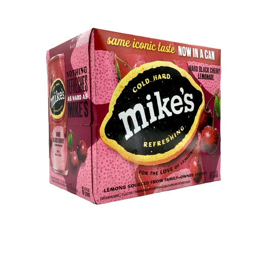 MIKES HARD BLACK CHERRY 6pk 12oz. Cans