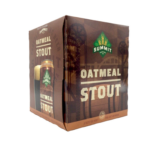 SUMMIT OATMEAL STOUT 4pk 16oz. Cans