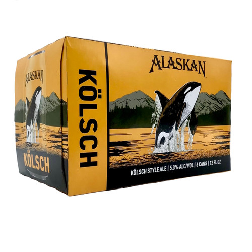 ALASKAN KOLSCH STYLE ALE 6pk 12oz. Cans
