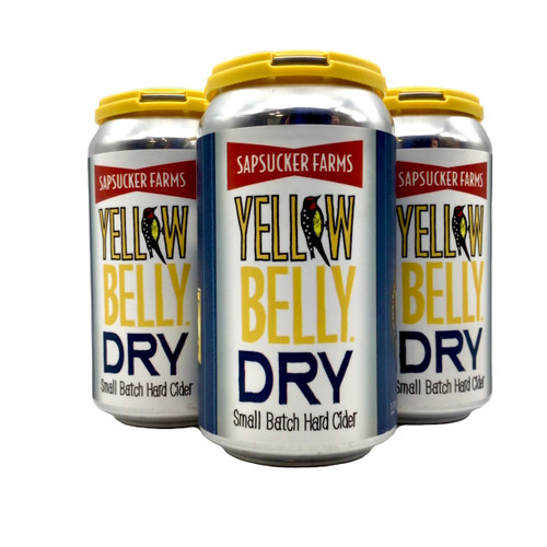 YELLOW BELLY DRY 4pk 12oz. Cans