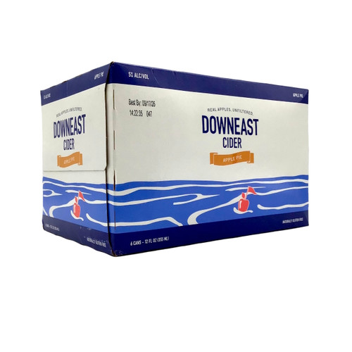 DOWNEAST APPLE PIE 6pk 12oz. Cans