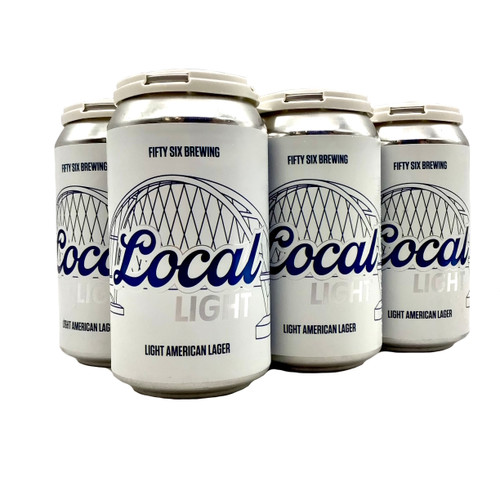 56 BREWING LOCAL LIGHT AMERICAN LIGHT 4pk 16oz. Cans