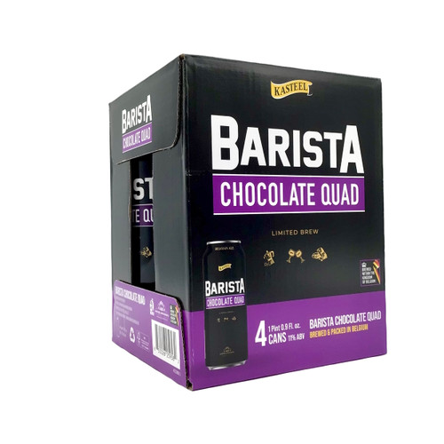 KASTEEL BARISTA CHOCOLATE QUAD 4pk 16oz. Cans