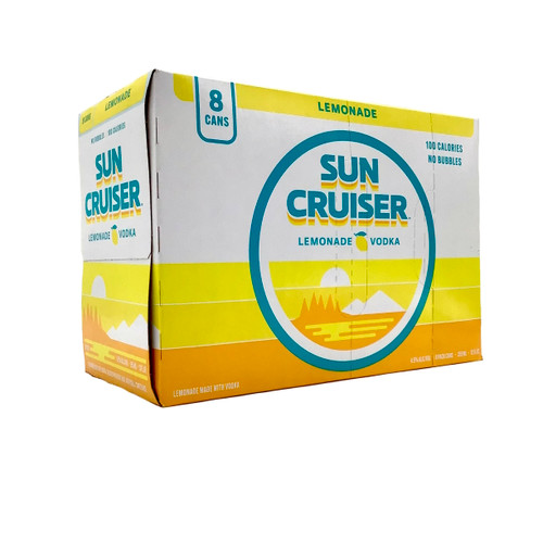 SUN CRUISER LEMONADE 8pk 12oz. Cans
