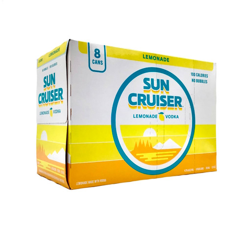 SUN CRUISER LEMONADE 8pk 12oz. Cans