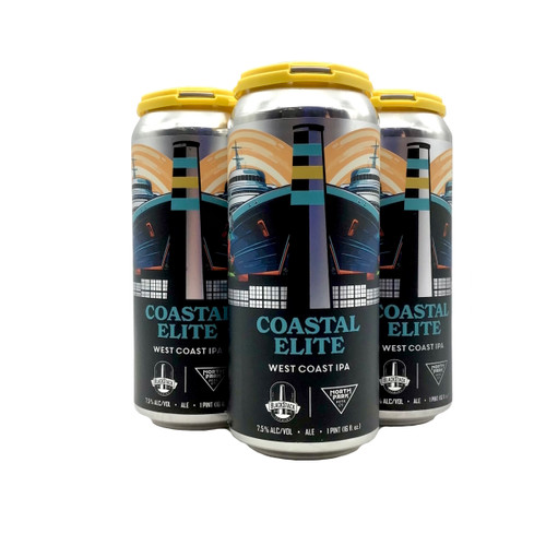 BLACK STACK COASTAL ELITE WEST COAST IPA 4pk 16oz. Cans