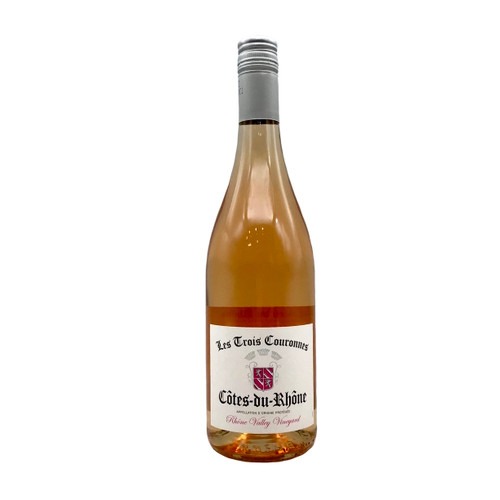 TROIS COURONNES COTES DU RHONE ROSE 750ml