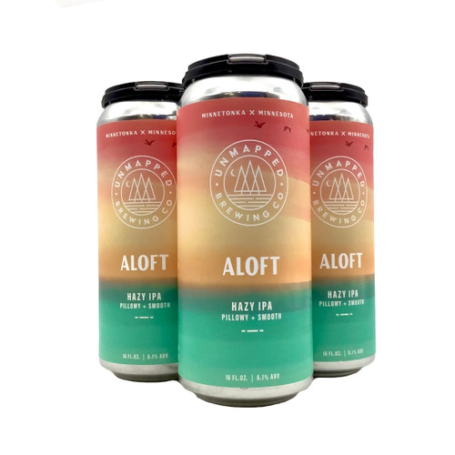 UNMAPPED ALOFT HAZY IPA 4pk 16oz. Cans