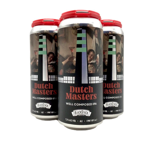 BLACKSTACK DUTCH MASTERS WELL COMPOSED IPA 4pk 16oz. Cans
