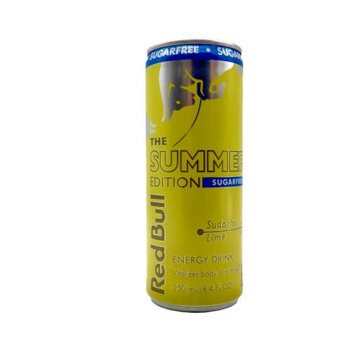 RED BULL SUDACHI LIME SUGAR FREE 250ml