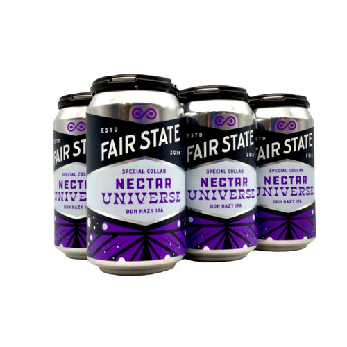 FAIR STATE NECTAR UNIVERSE DDH HAZY IPA 6pk 12oz. Cans