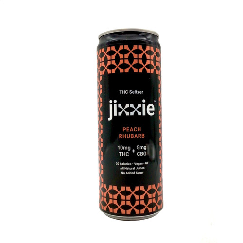 THC JIXXIE PEACH RHUBARB 10 MG THC, 5 MG CBG