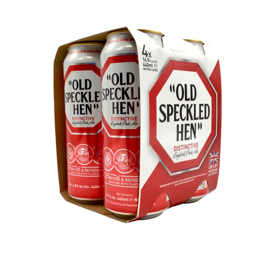 OLD SPECKLED HEN 4pk 16oz. Cans