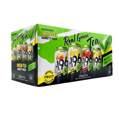 -196 VARIETY GREEN TEA CKTL C0812 8pk 12oz. Cans