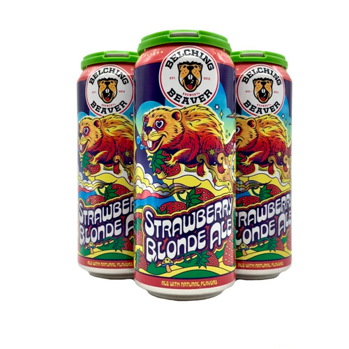 BELCH BEAVER STRAWBERRY BLONDE 4pk 16oz. Cans