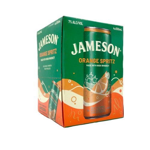 JAMESON ORANGE SPRITZ 4pk 12oz. Cans