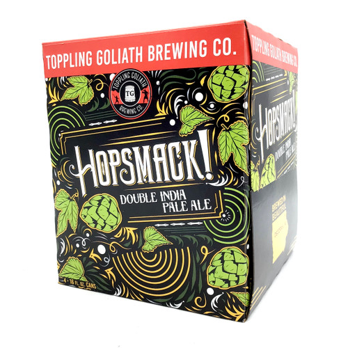 TOPPLING GOLIATH HOPSMACK DOUBLE IPA 4pk 16oz. Cans