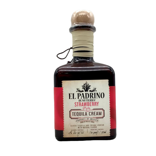 EL PADRINO STRAWBERRY TEQUILA CREAM 750ml