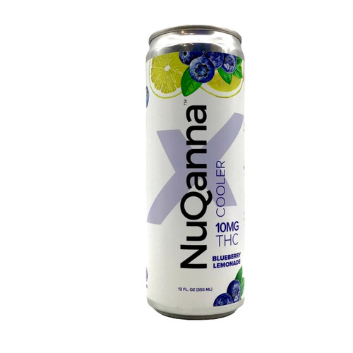 THC NUQANNA COOLER BLUEBERRY LEMONADE 10 MG THC