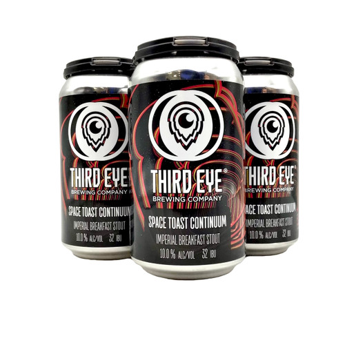 THIRD EYE SPACE TOAST CONTINUUM IMPERIAL BREAKFAST STOUT 4pk 12oz. Cans
