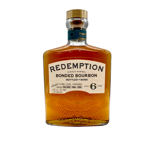 REDEMPTION BOURBON BOTTLED IN BOND 750ml