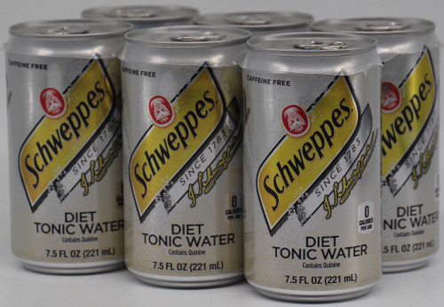 SCHWEPPES DIET TONIC 6pk 7oz. Cans