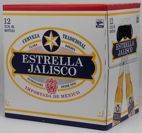 ESTRELLA JALISCO 12pk 12oz. Bottles