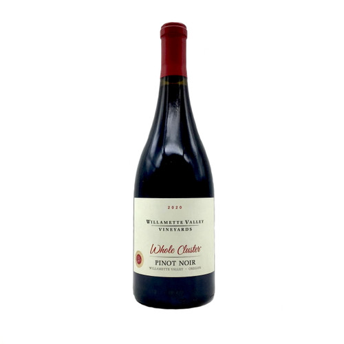 WILLAMETTE VALLEY VINEYARDS WHOLE CLUSTER PINOT NOIR 750ml