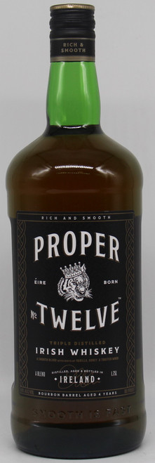 PROPER TWELVE IRISH WHISKEY 1.75L