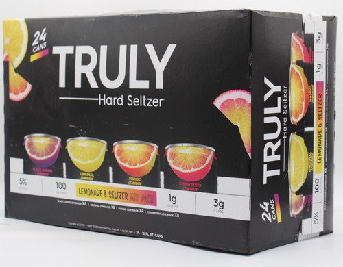 TRULY LEMONADE VARIETY 24pk 12oz. Cans