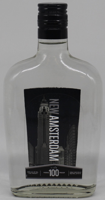 NEW AMSTERDAM VODKA 100 PROOF 375ml