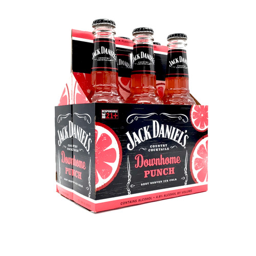 JACK DANIELS COUNTRY COCKTAILS DOWNHOME PUNCH 6pk 12oz. Bottles