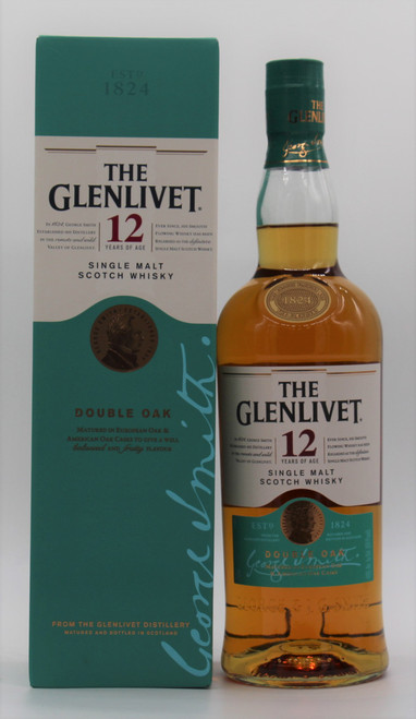 GLENLIVET SCOTCH 12 YEAR 750ml