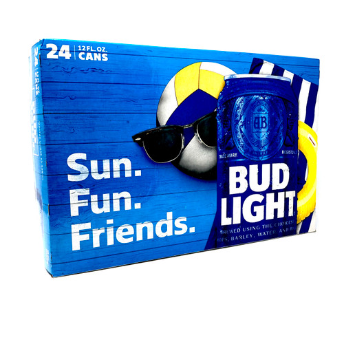 BUD LIGHT 24pk 12oz. Cans