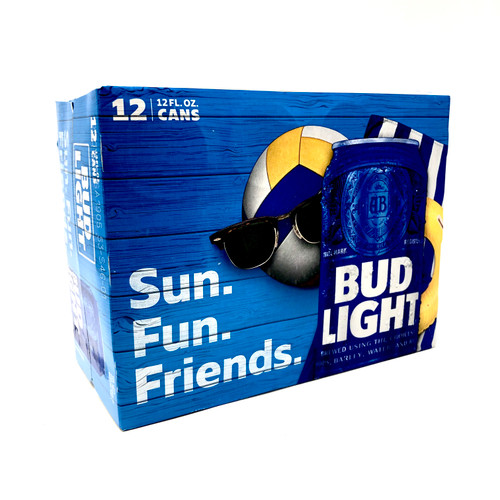 BUD LIGHT 12pk 12oz. Cans